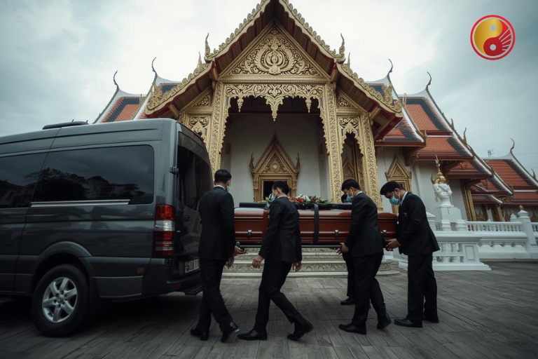 ขั้นตอนการรับเคลื่อนย้ายศพสุริยา