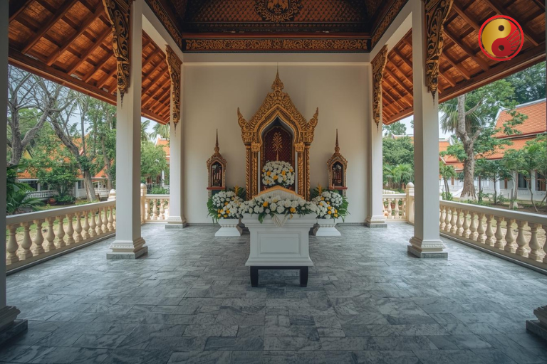 ทำไมต้องมีดอกไม้หน้าโลงศพ