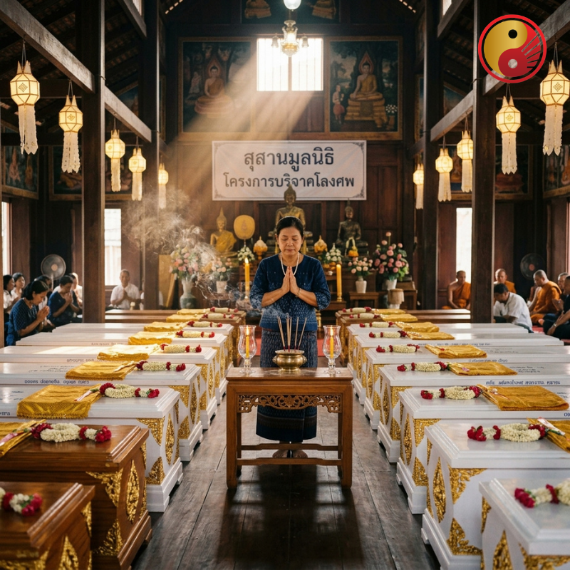 บริจาคโลงศพกับสุริยา6 หีบศพ สะพานบุญที่โปร่งใสและเข้าถึงได้